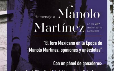 🟣 HOMENAJE A MANOLO MARTÍNEZ EN SU 25• ANIVERSARIO LUCTUOSO🟣 5TA CONFERENCIA