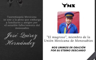 TMX NOS UNIMOS EN ORACIÓN POR EL ETERNO DESCANSO DEL MONOSABIO JOSÉ QUIROZ HERNÁNDEZ