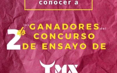 GANADORES DEL 2DO CONCURSO DE ENSAYO “TAUROMAQUIA  Y MEDIOS DE COMUNICACIÓN”