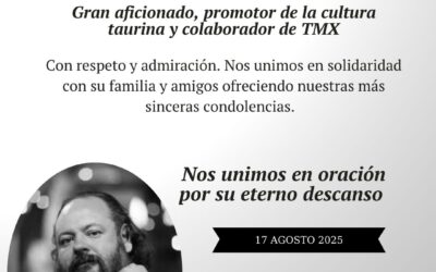 Lamentamos profundamente el fallecimiento de Antonio Calera