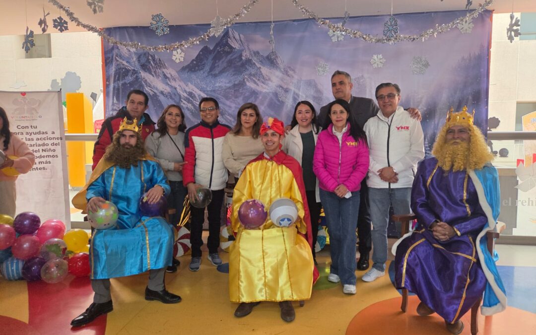 Tauromaquia Mexicana Hidalgo participa en la Rosca de Reyes del Hospital del Niño DIF Hidalgo Pachuca